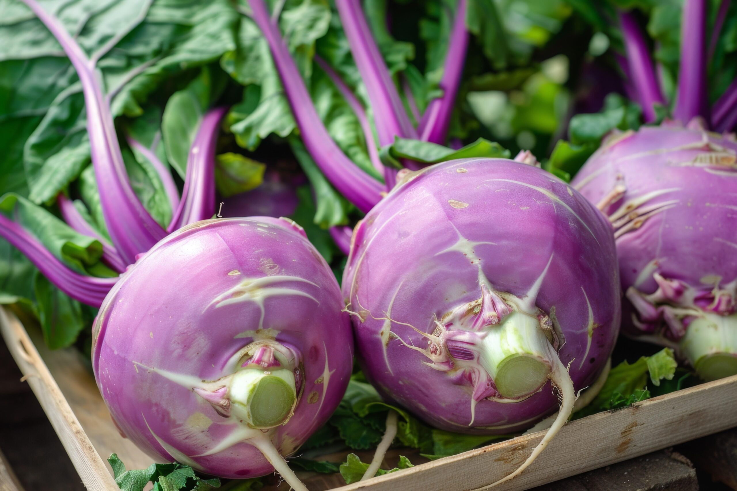 vecteezy_ai-generated-fresh-purple-kohlrabi-vegetables-with-green