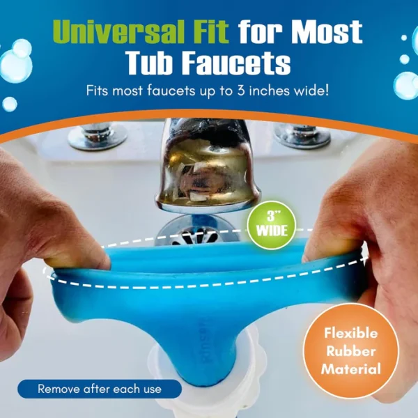 Rinseroo Slip-On Tub Hose w/Sprayhead - Image 4