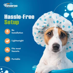Rinseroo Slip-On Tub Hose w/Sprayhead