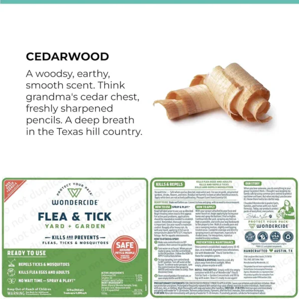 Wondercide Flea & Tick Yard + Garden, 32oz Ready To Use - Image 6